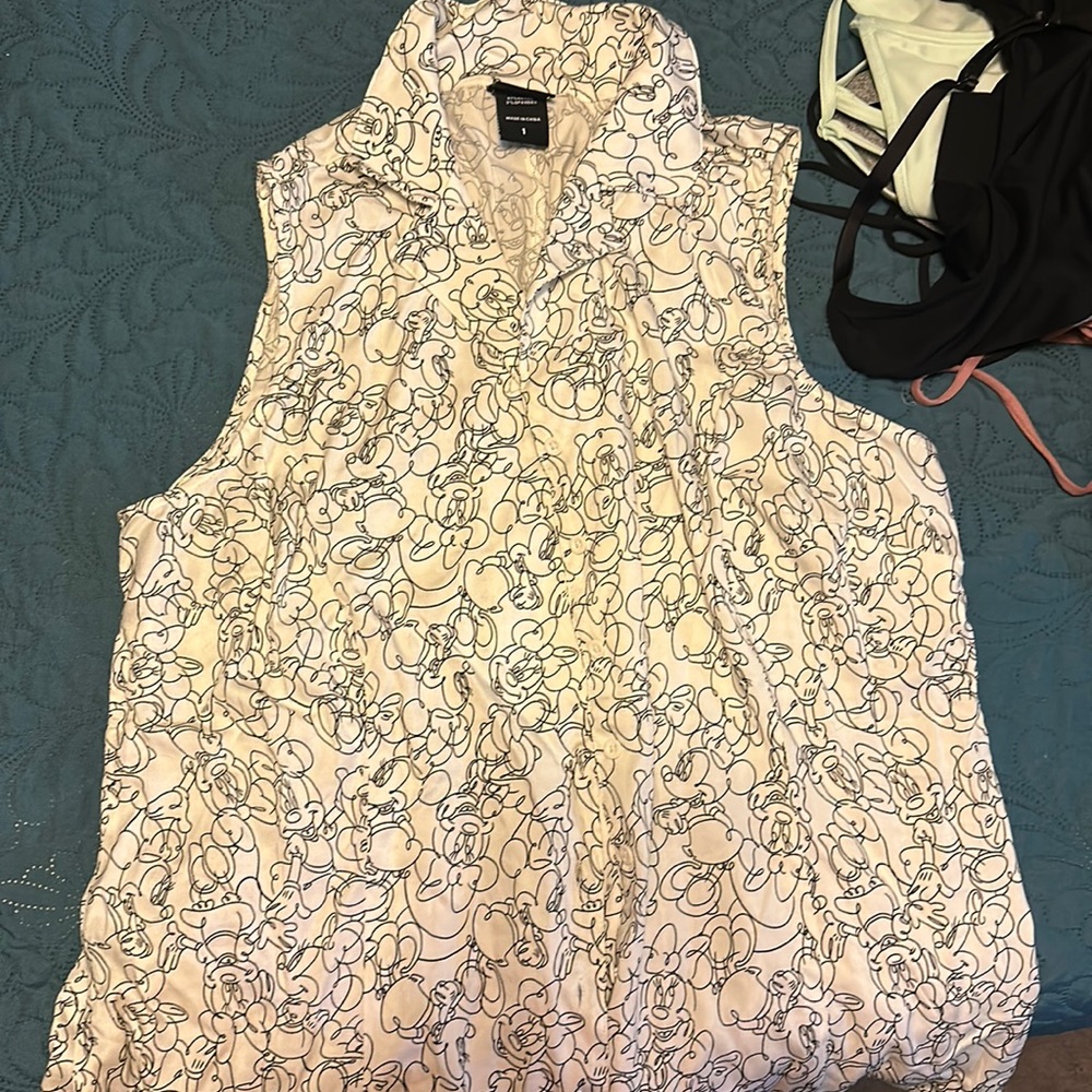Disney print blouse